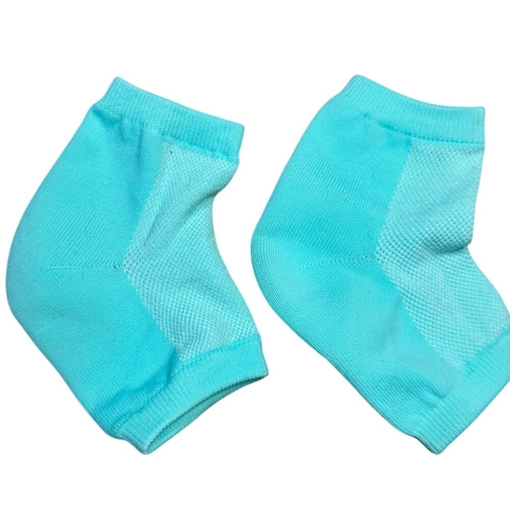 Women’s Aqua Yoga Pilates Socks Toeless Heel Less Dance New Without Tags